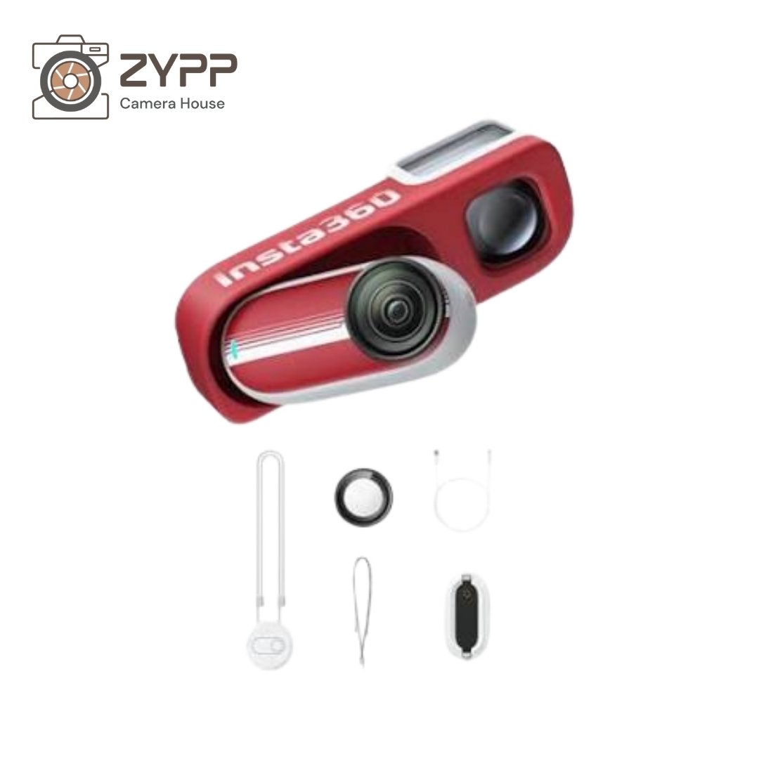 Insta360 Go 3S 128GB Retro Bundle (Red) thumbnail 2