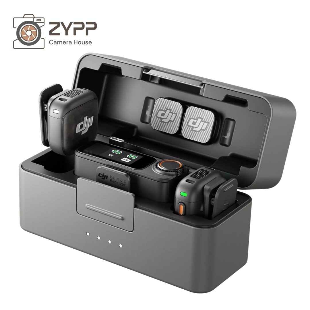 DJI Mic 3 (2TX + 1RX + Charging Case)