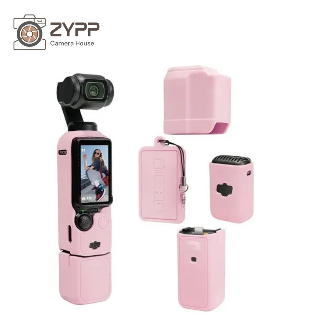 DJI Osmo Pocket 3 Creator Combo Silicon Case (Pink)