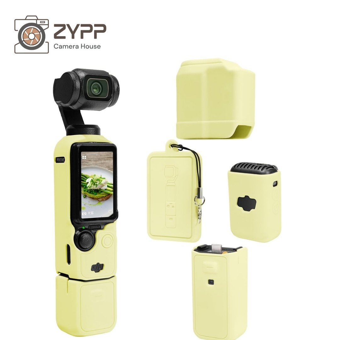 DJI Osmo Pocket 3 Creator Combo Silicon Case (Yellow)