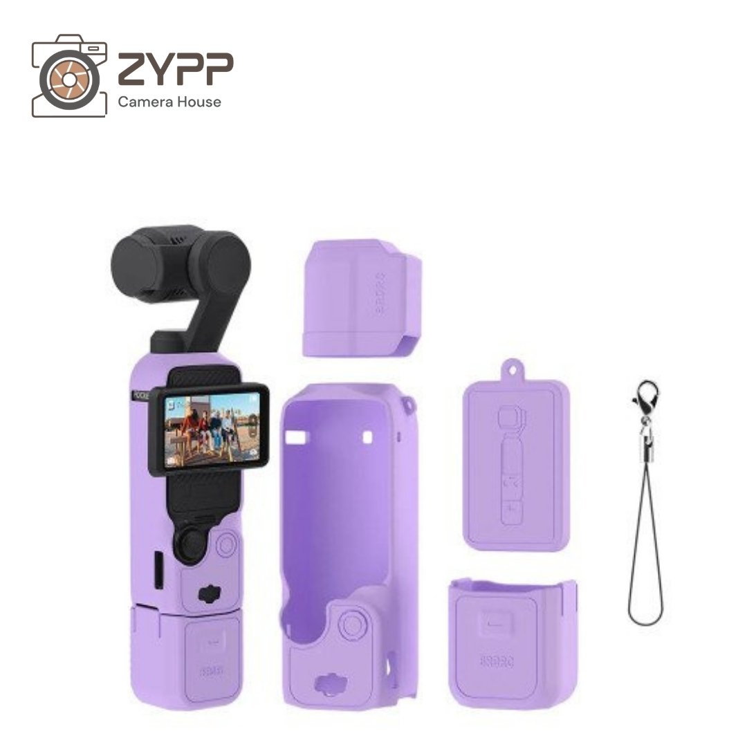 DJI Osmo Pocket 3 Creator Combo Silicon Case (Purple)