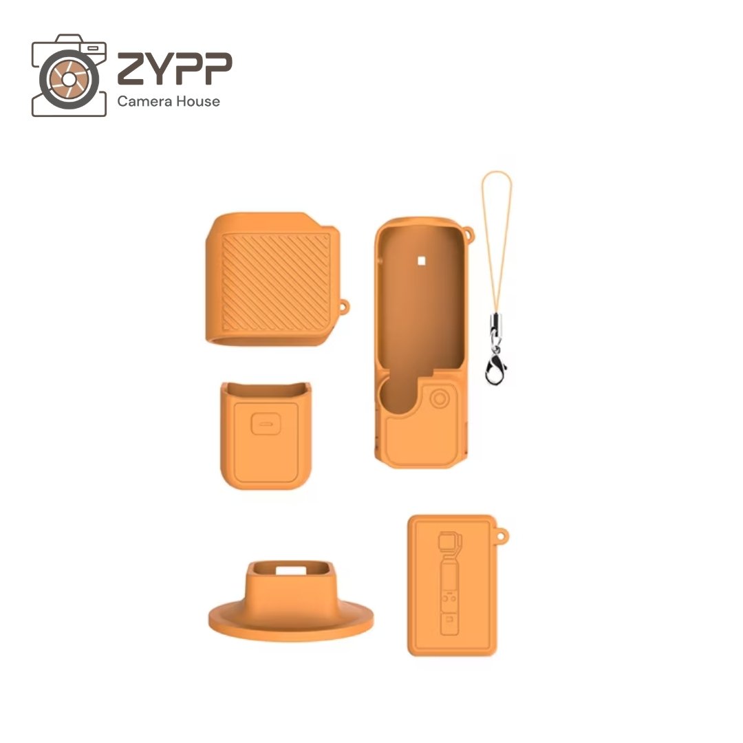 DJI Osmo Pocket 4 Creator Combo Silicon Case (Orange)