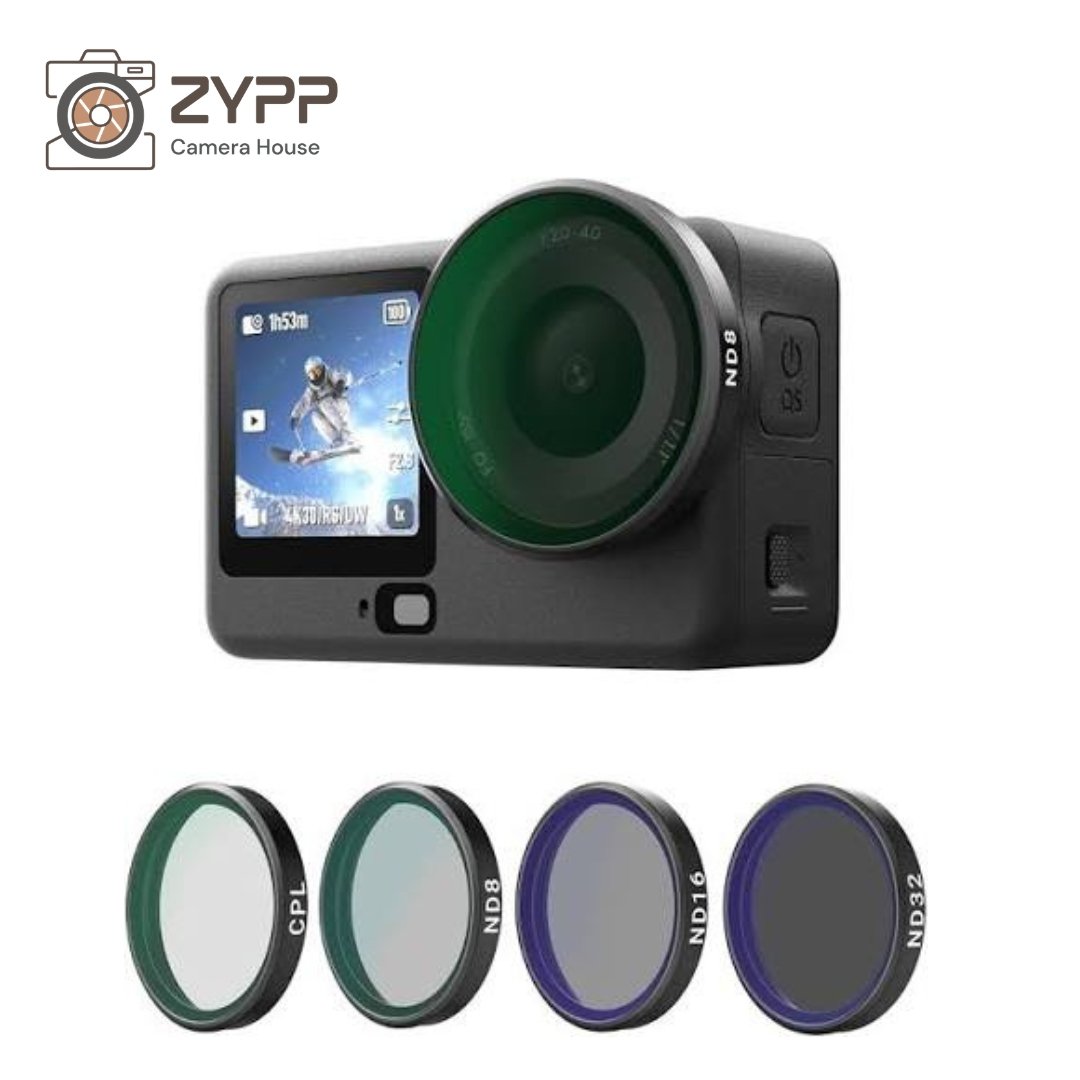 Telesin DJI Osmo Action 6 ND Filter (CPL, ND8, ND16, ND32)