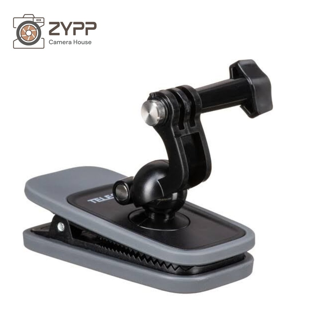 TELESIN 360* Backpack Clip with Ball Head Pivot (Magnet)