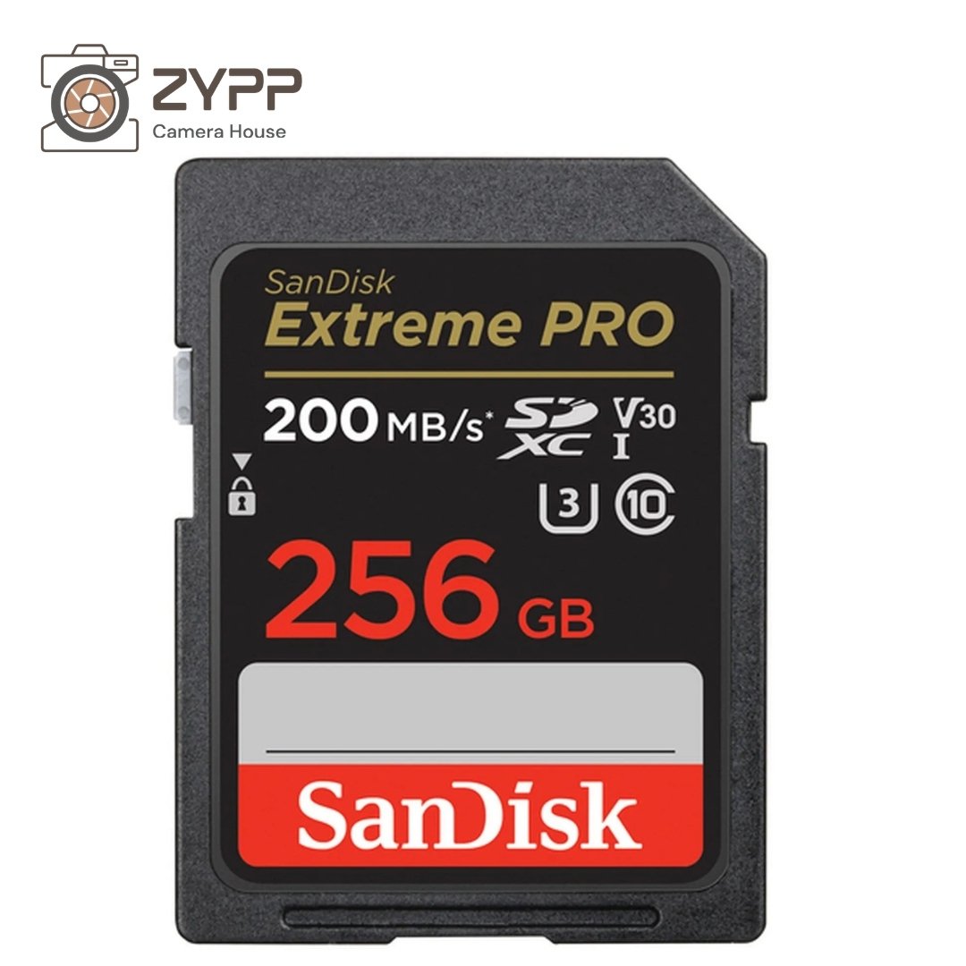 SanDisk 256GB 200MB/s  Extreme PRO UHS-I SDXC Memory Card