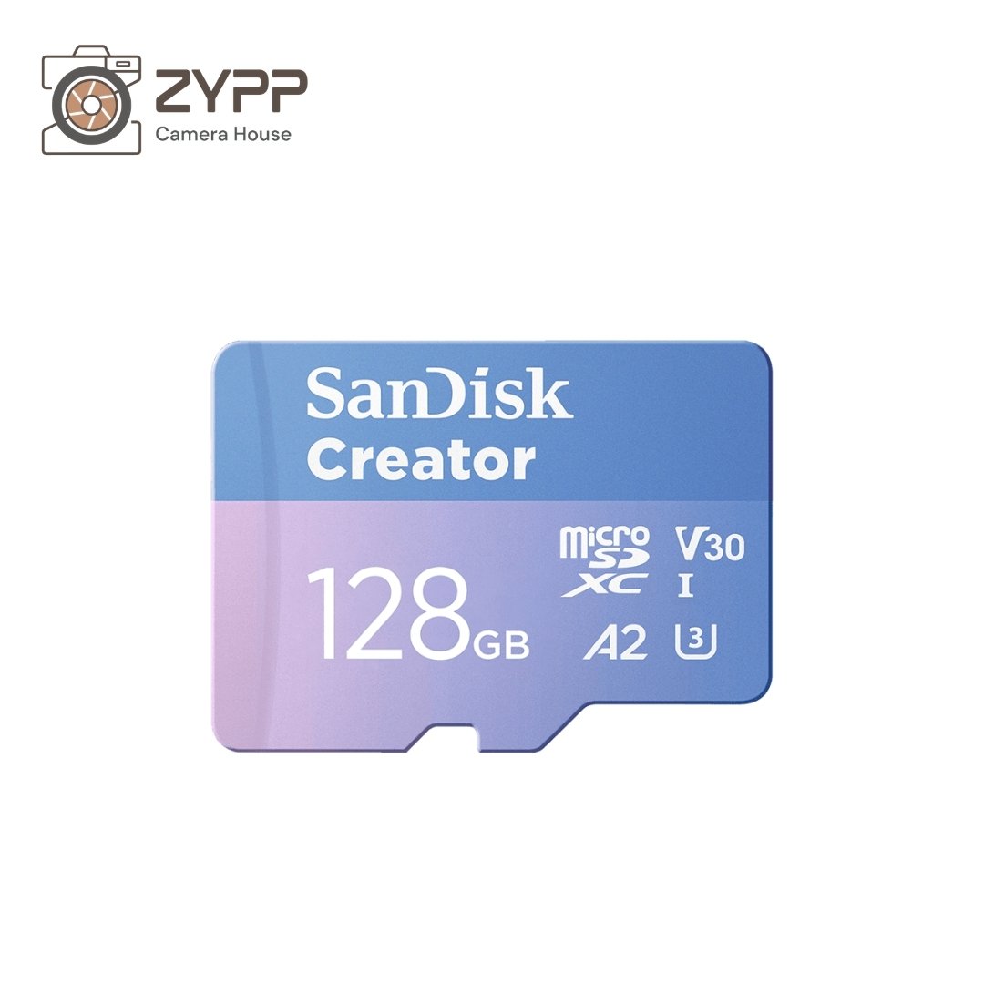 SanDisk 128GB 190MB/s Creator microSDXC™ UHS-I Card