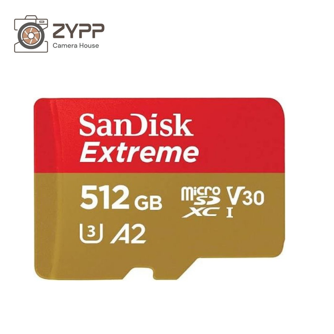 SanDisk 512GB 190MB/s Extreme microSDXC™ UHS-I Card