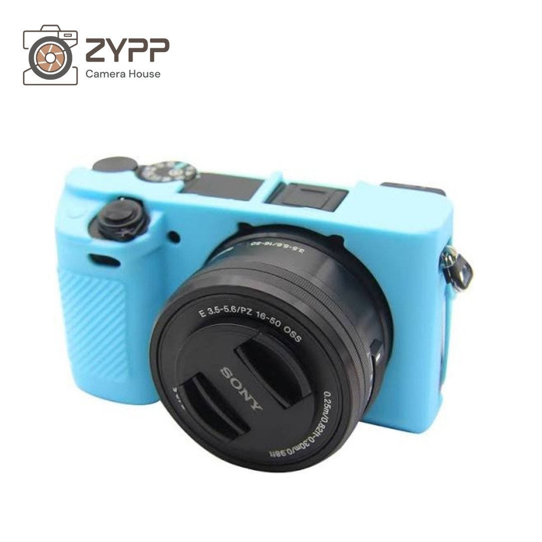 Silicon Case (Sony A6400) Blue
