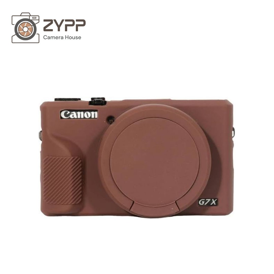 Silicon Case (Canon G7 X Mark III) Brown