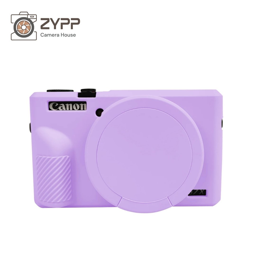 Silicon Case (Canon G7 X Mark III) Taro Purple