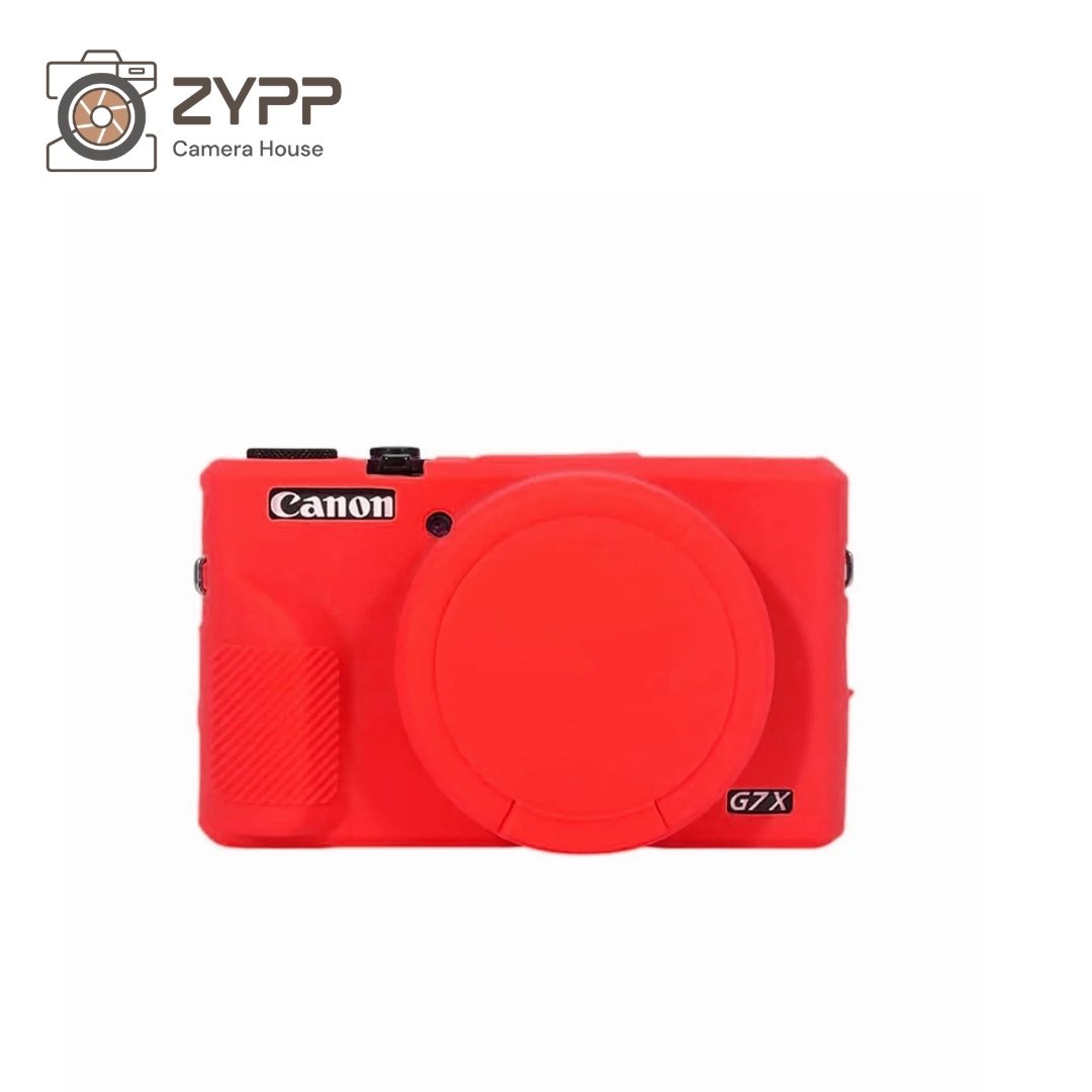 Silicon Case (Canon G7 X Mark III) Red