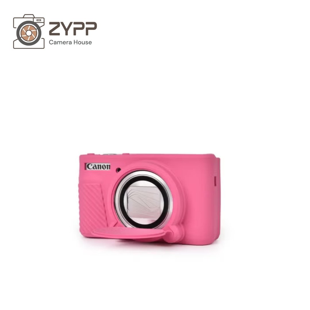 Silicon Case (Canon SX740 HS) Rose Red