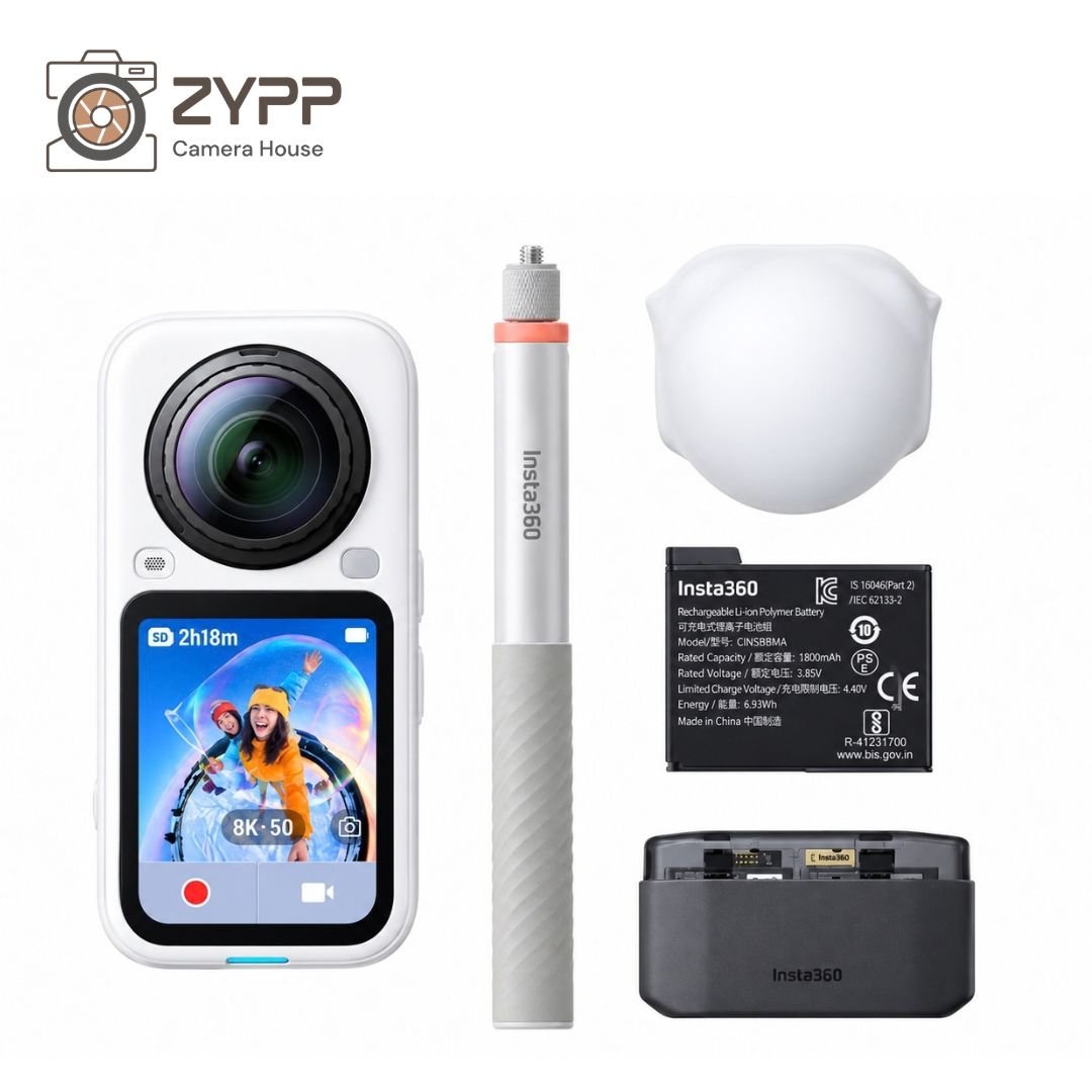 Insta360 X6 Essential Bundle (White)